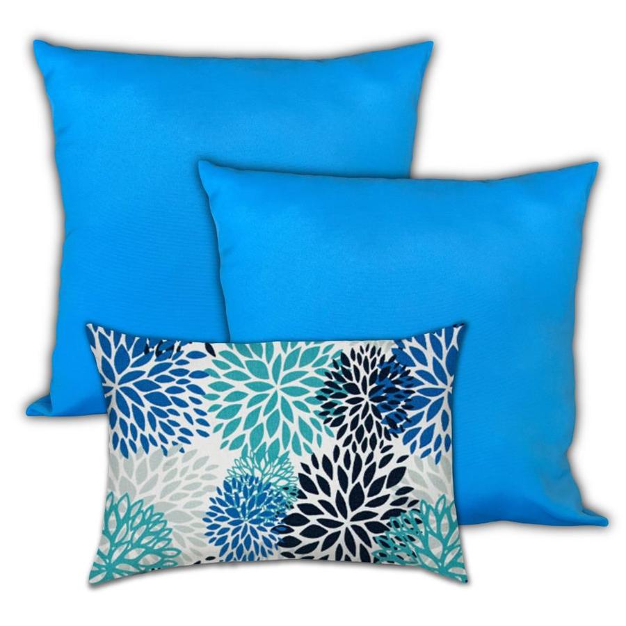 Blue Agave Cooler Aqua Throw Pillow Cover