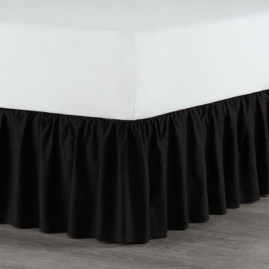 WestPoint Home Martex Ruffle Black Full Polyester | 028828439093