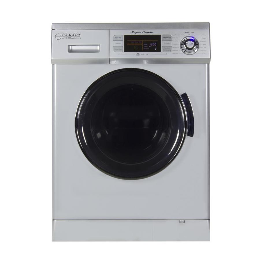 Equator Advanced Appliances 1.57-cu ft Washer Capacity 1.57-cu ft Dryer Capacity Stainless Steel Ventless Combination Washer and Dryer