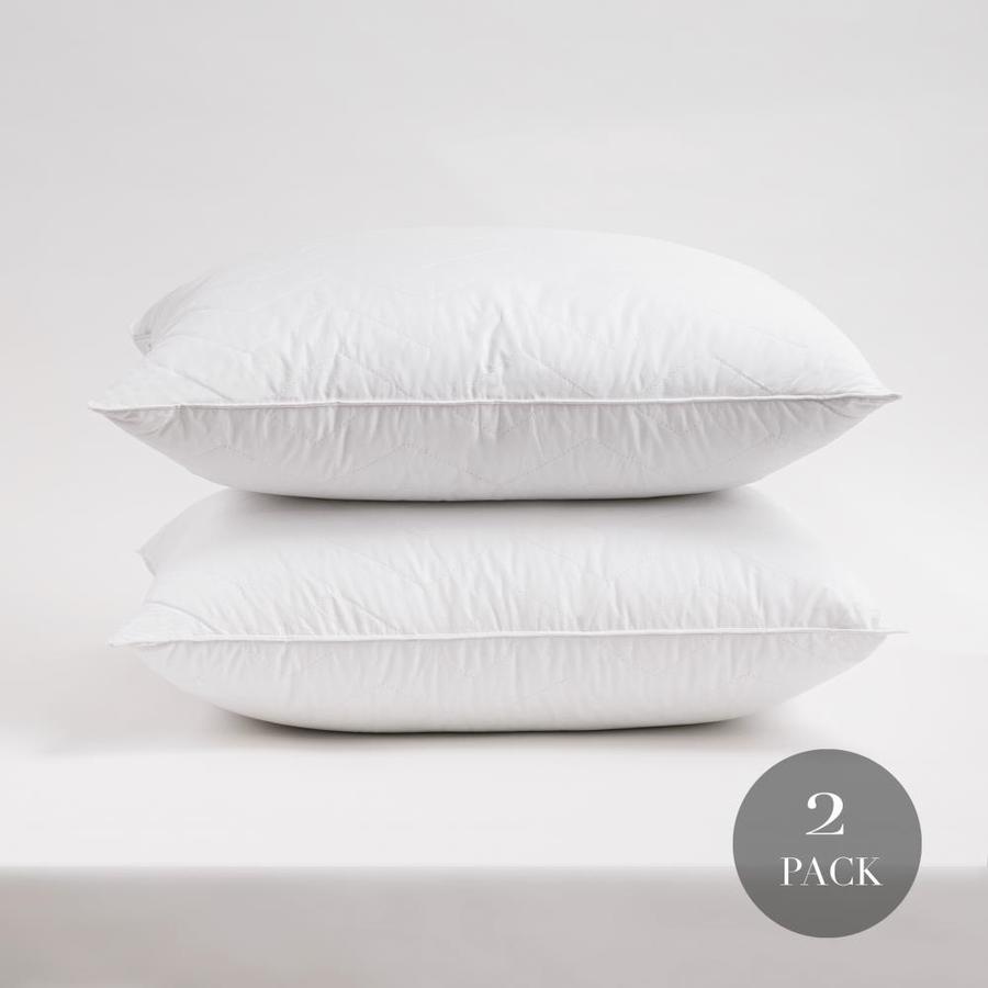 Essentials 2 Pack Queen Medium Down The Big One Memory Foam Pillow 2 Pack