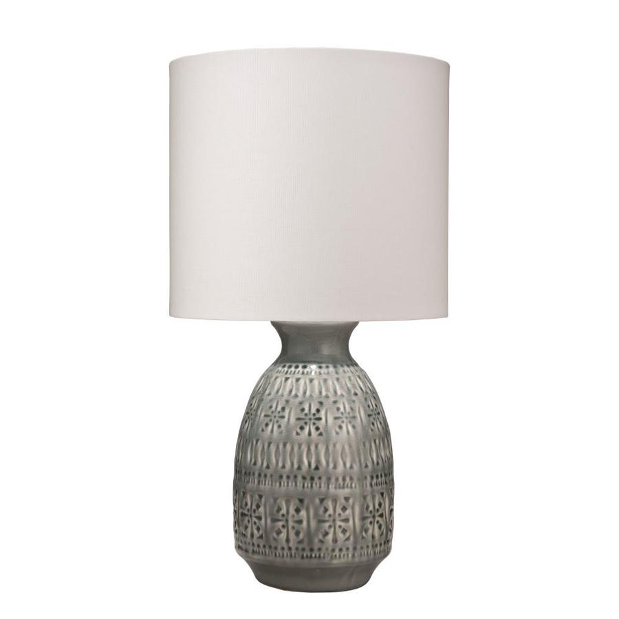 Lowe'sLowe's Slate Blue Table Lamp with Fabric Shade | LS9FRIEZESLA ...