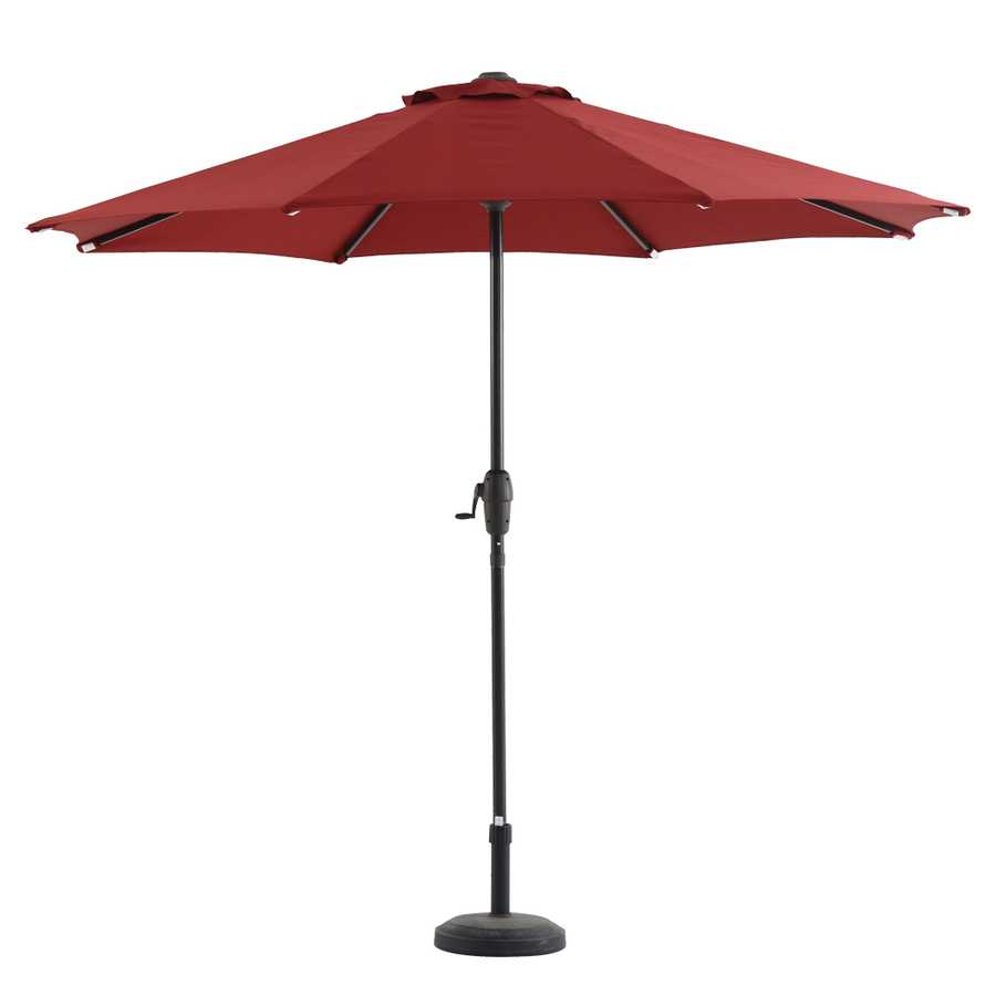 Royal Gardenroyal Garden 11 Ft Round With Black Aluminum Frame No Tilt Market Patio Umbrella Yjauc 165d Dailymail