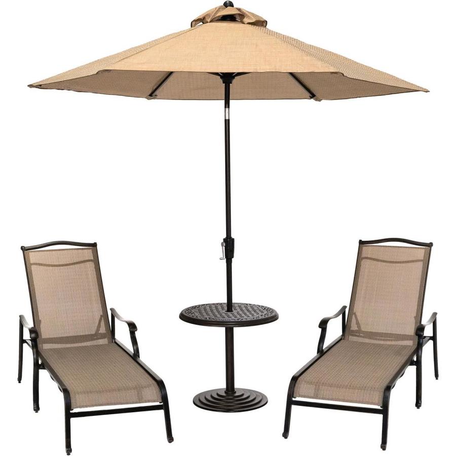 Hanoverhanover Manor 3 Piece Metal Frame Patio Conversation Set Monchs3pc Rc Su Dailymail