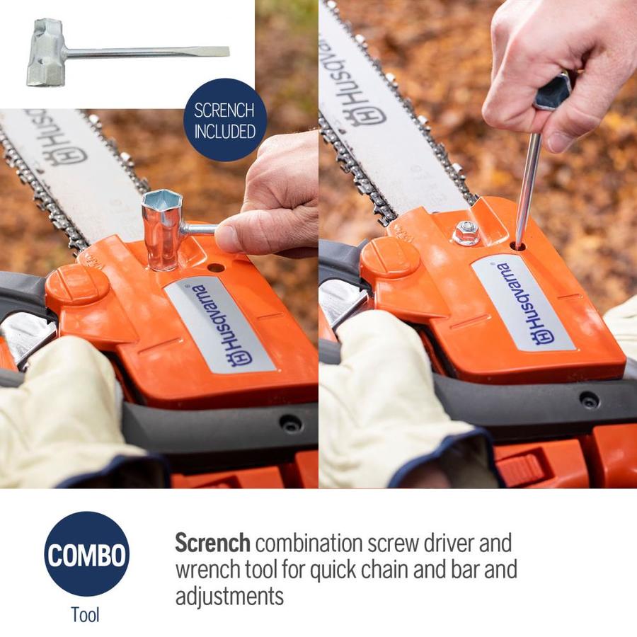 How to change the chain on a husqvarna 450 rancher Husqvarna 450 Rancher Review Husqvarna 450 Vs 450 Rancher