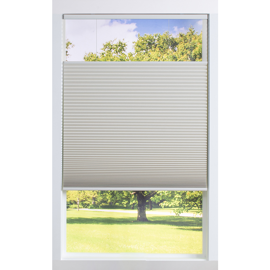 allen + roth 64-in x 48-in Ivory Blackout Cordless Cellular Shade Polyester in Off-White | RPETTDBOIV640480
