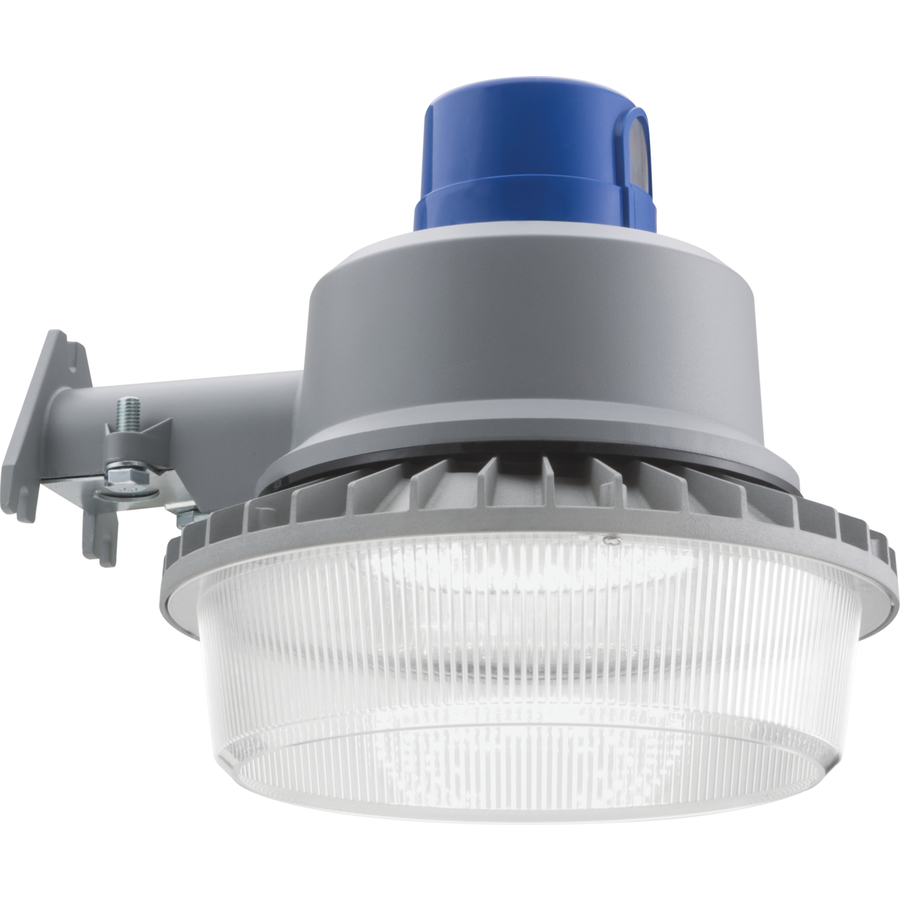 Lithonia Lighting Outdoor BGR P2 LED Dusk-to-Dawn Security Light in Grey | BGRLEDP250KMVOLTPERD