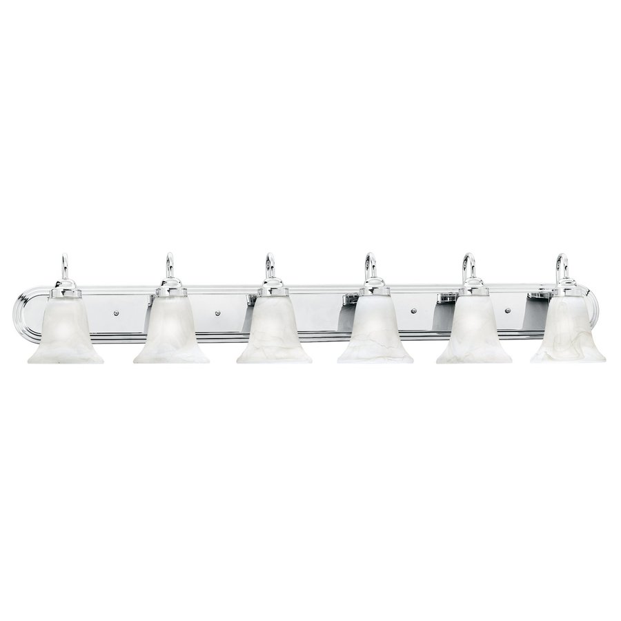 Thomas Lighting 6 Light Homestead Chrome Bathroom Vanity Light