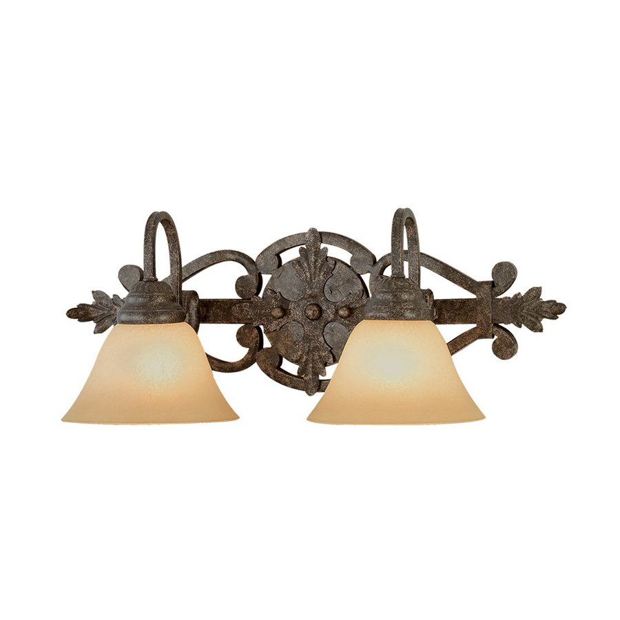 Millennium Lighting 2 Light Burnished Gold Bathroom Vanity Light