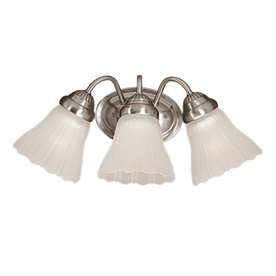 Millennium Lighting 3 Light Satin Nickel Bathroom Vanity Light