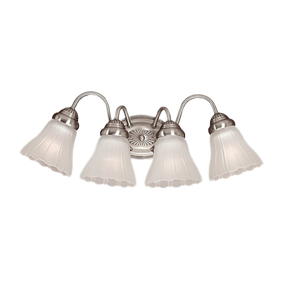 Millennium Lighting 4 Light Satin Nickel Bathroom Vanity Light