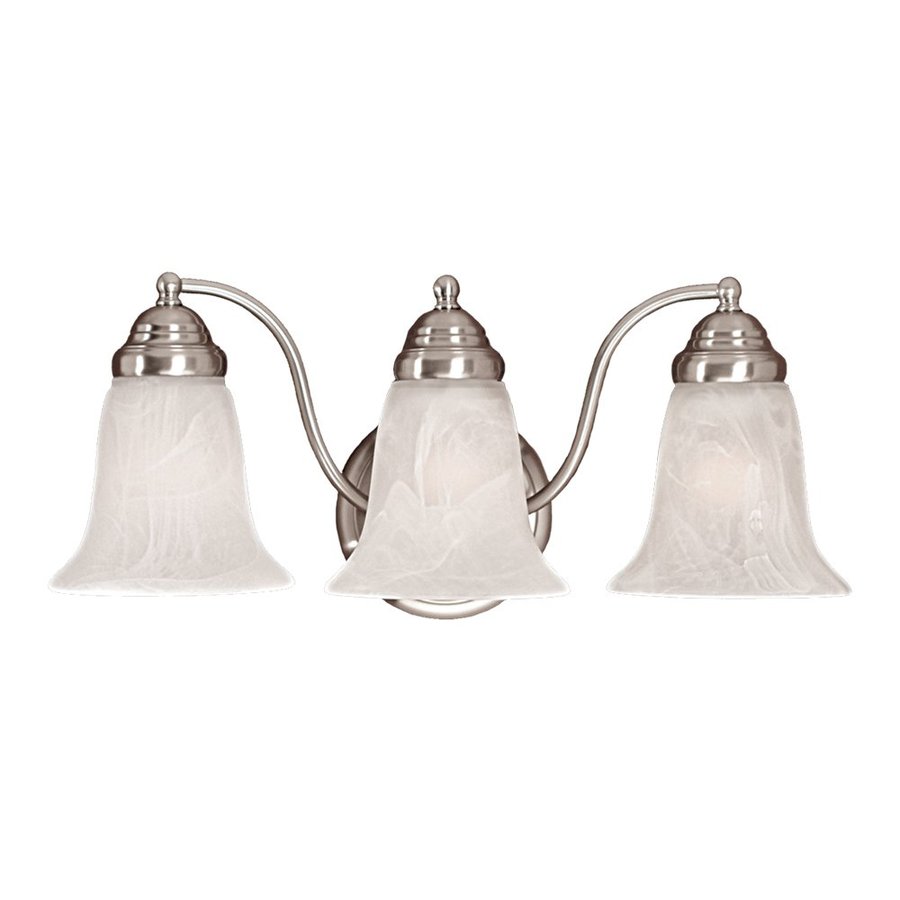 Millennium Lighting 3 Light Satin Nickel Bathroom Vanity Light