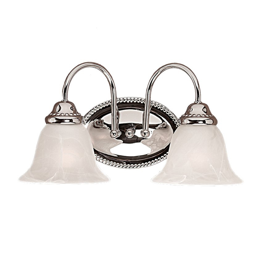 Millennium Lighting 2 Light Chrome Standard Bathroom Vanity Light