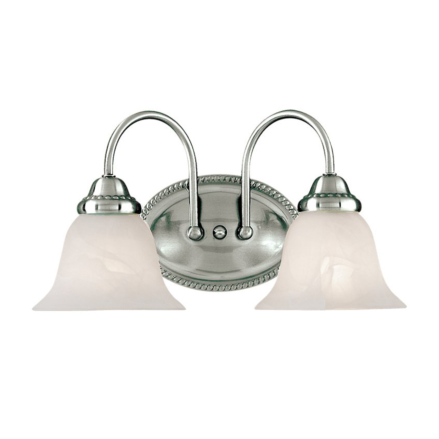 Millennium Lighting 2 Light Satin Nickel Bathroom Vanity Light