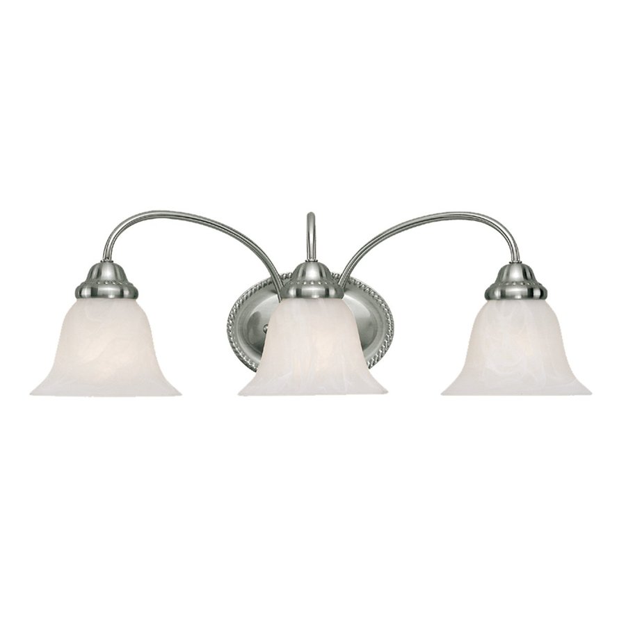 Millennium Lighting 3 Light Satin Nickel Bathroom Vanity Light