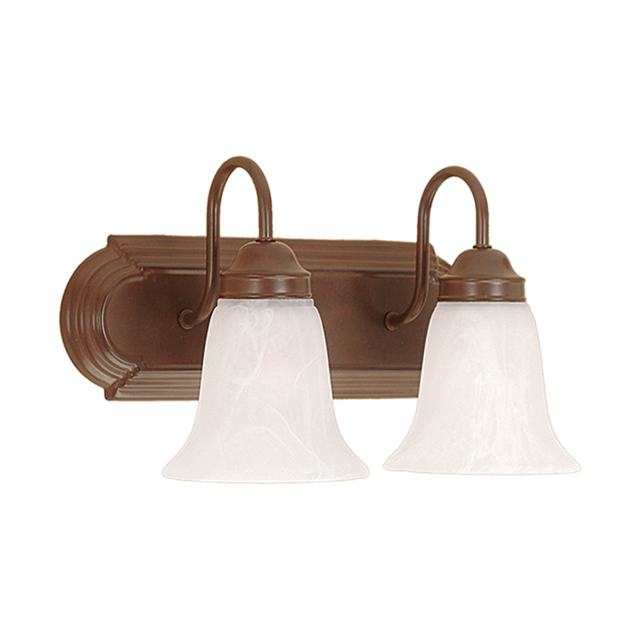 Millennium Lighting 2 Light Bronze Standard Bathroom Vanity Light