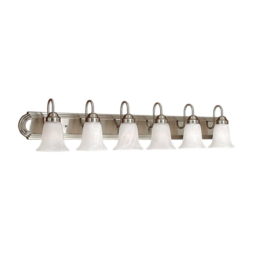 Millennium Lighting 6 Light Satin Nickel Bathroom Vanity Light