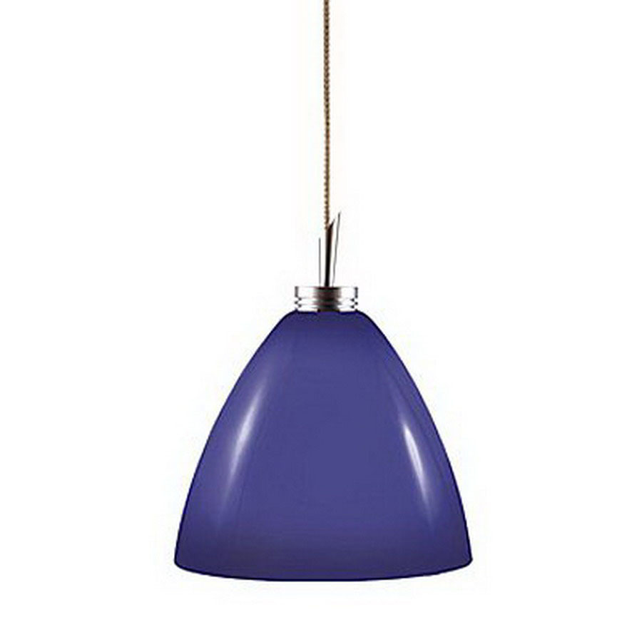 JESCO 5 in W Satin Nickel Mini Pendant Light