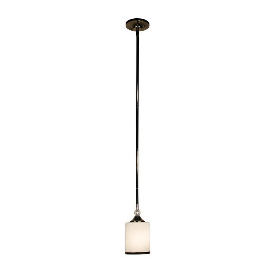 Z Lite Cosmopolitan 4.5 in W Chrome Mini Pendant Light with Shade