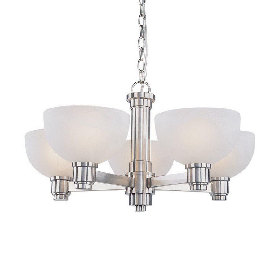 Z Lite Chelsey 5 Light Brushed Nickel Chandelier