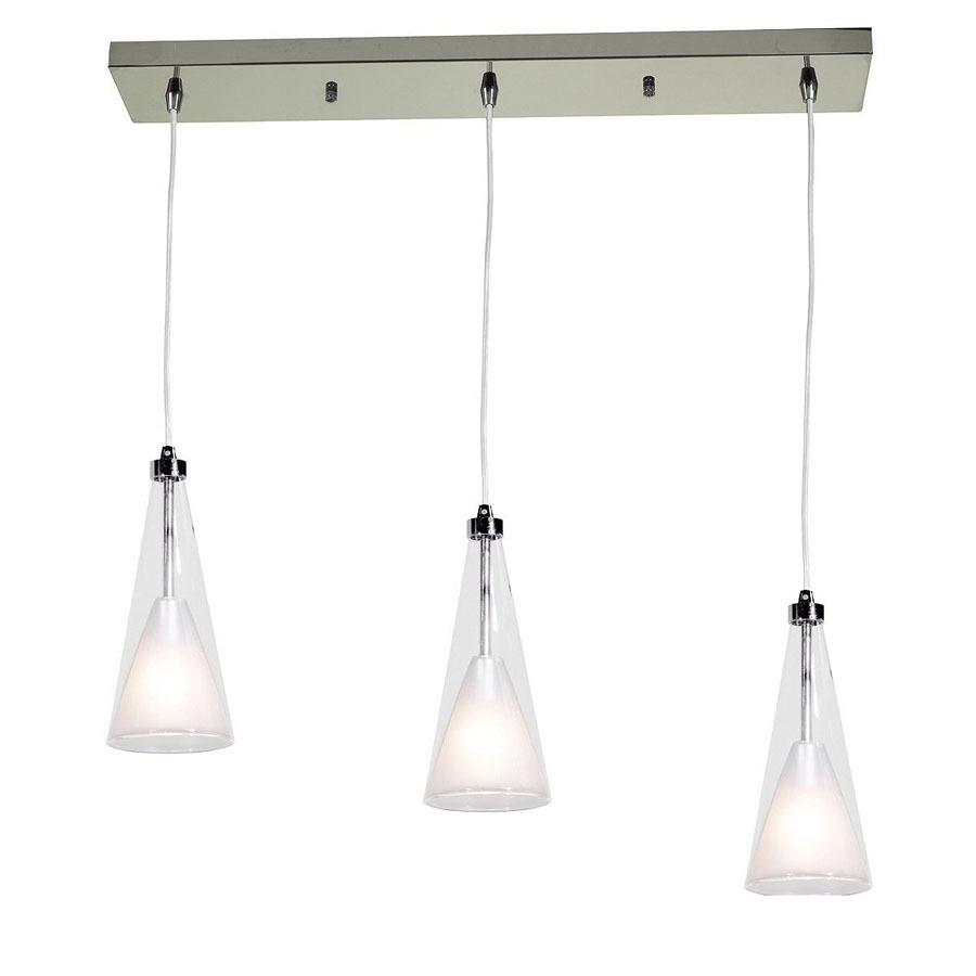 Access Lighting Icicle 130 in Chrome Multi Pendant Light