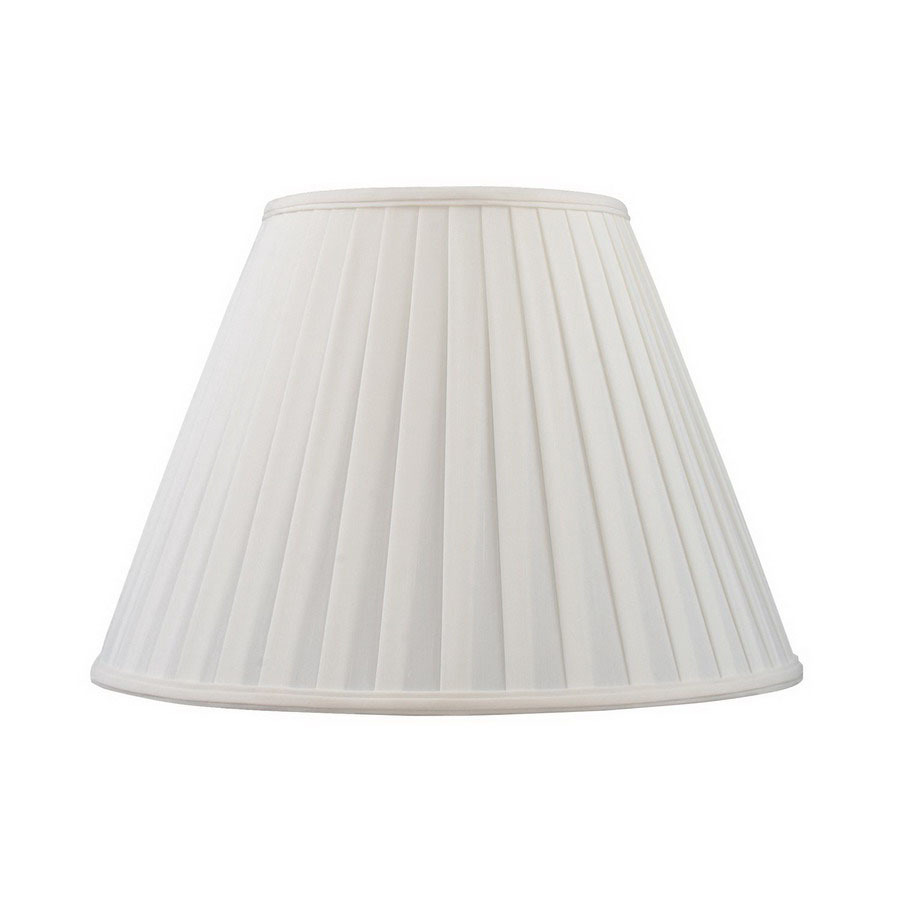 Livex Lighting 13 in x 18 in White Cone Lamp Shade