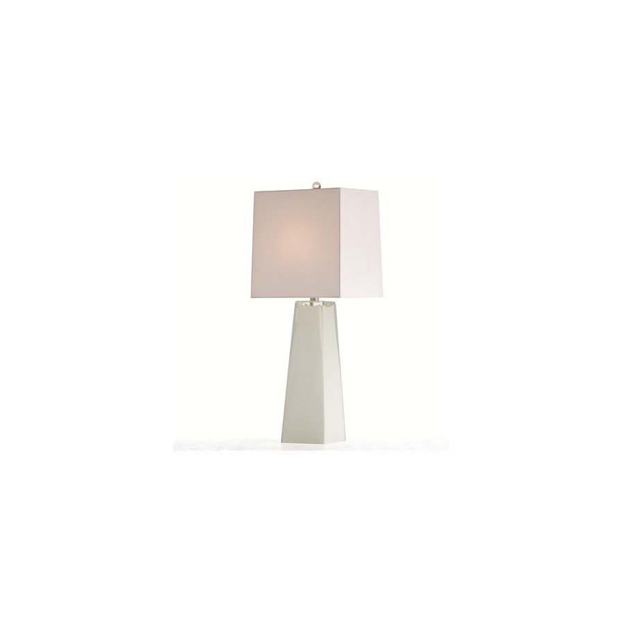 Arteriors Home 29 in White Table Lamp with White Shade