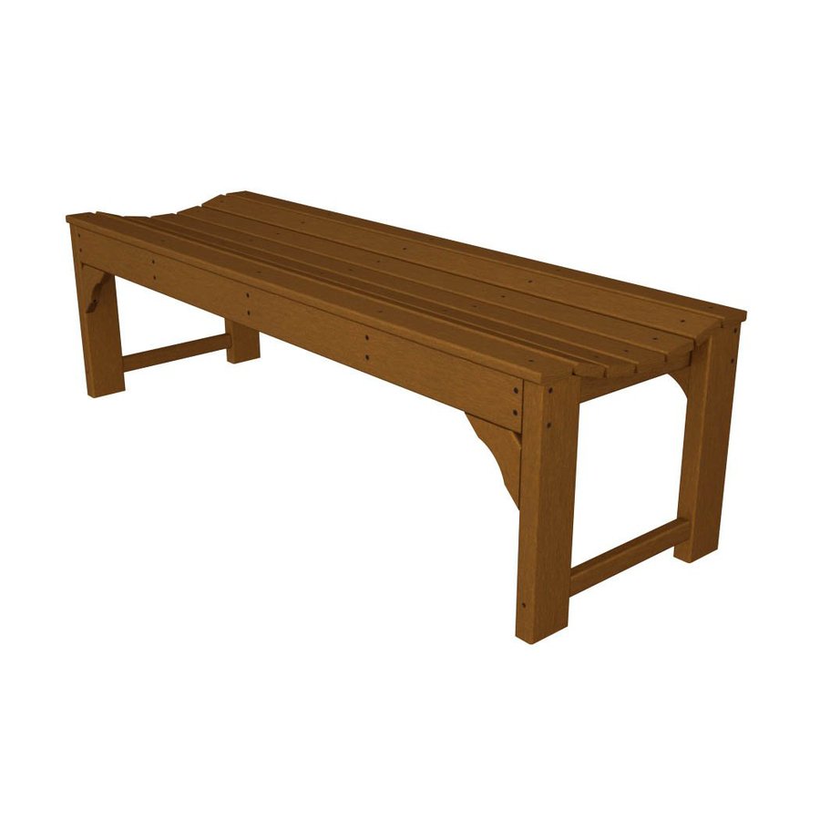 POLYWOOD 60 in L Patio Bench