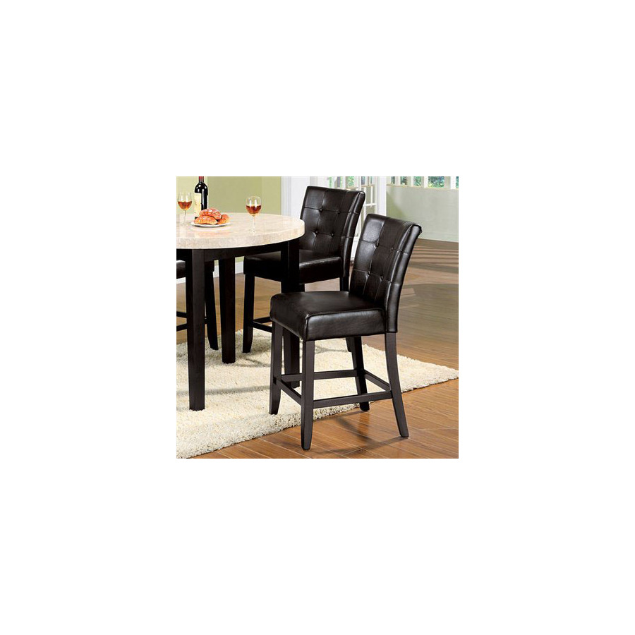 Furniture of America Marion Espresso 26 in Counter Stool