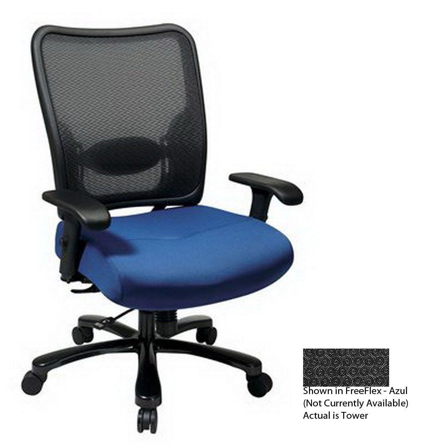 Office Star Space Gunmetal Task Office Chair