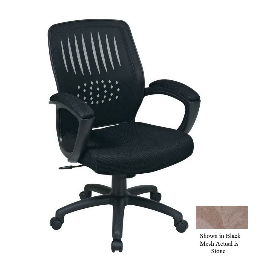 Office Star Worksmart Black Task Office Chair