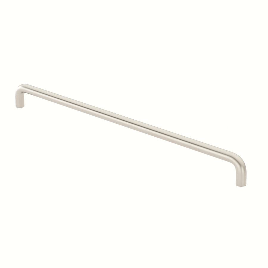 Siro Designs 320Mm Center To Center Matte Nickel Chicago Rectangular Cabinet Pull