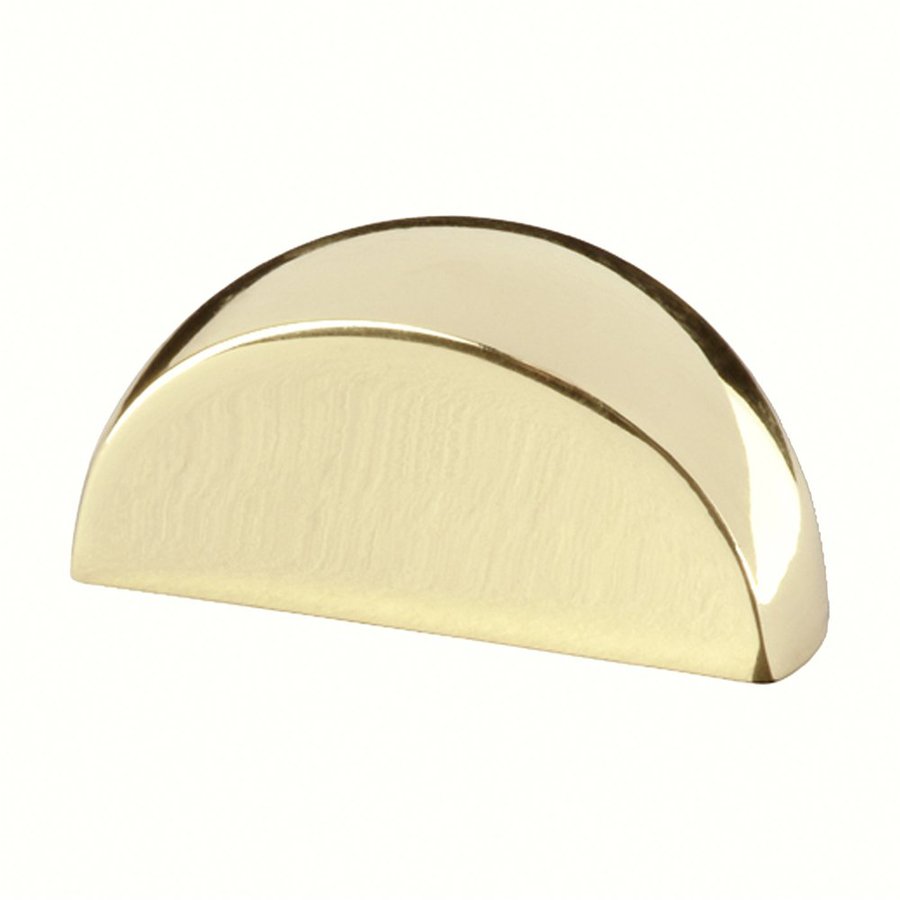 Siro Designs Bright Brass Milan Cup Cabinet Pull