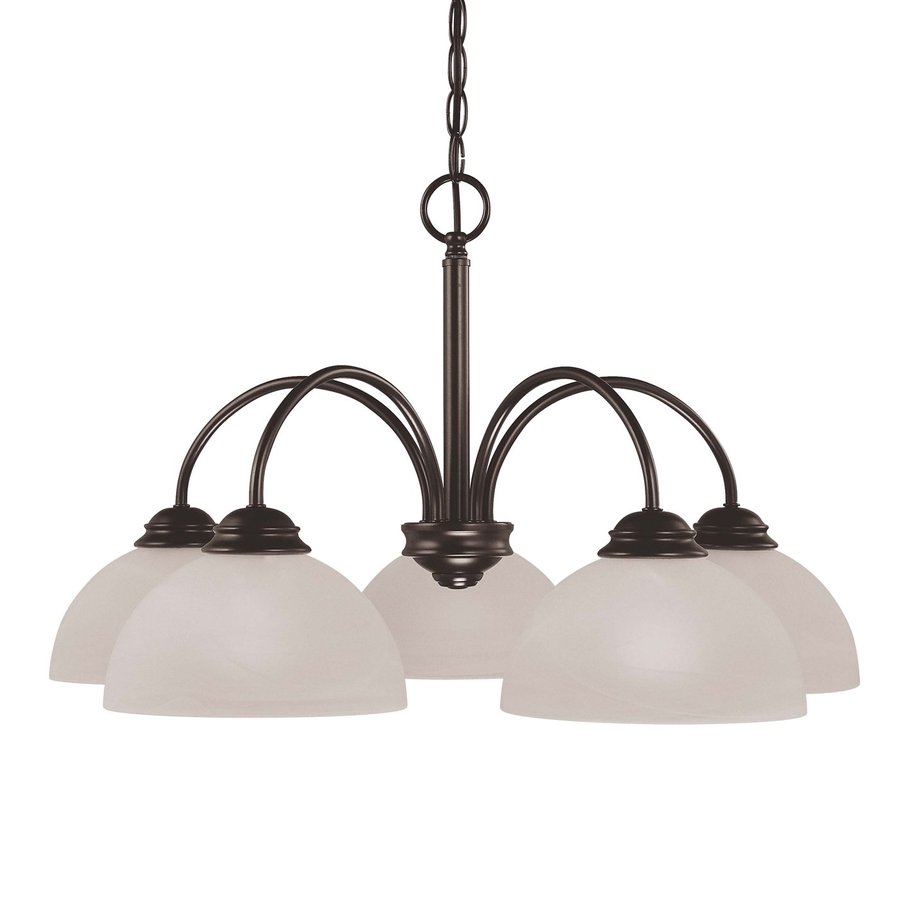 Volume International Bernice 5 Light Antique Bronze Chandelier