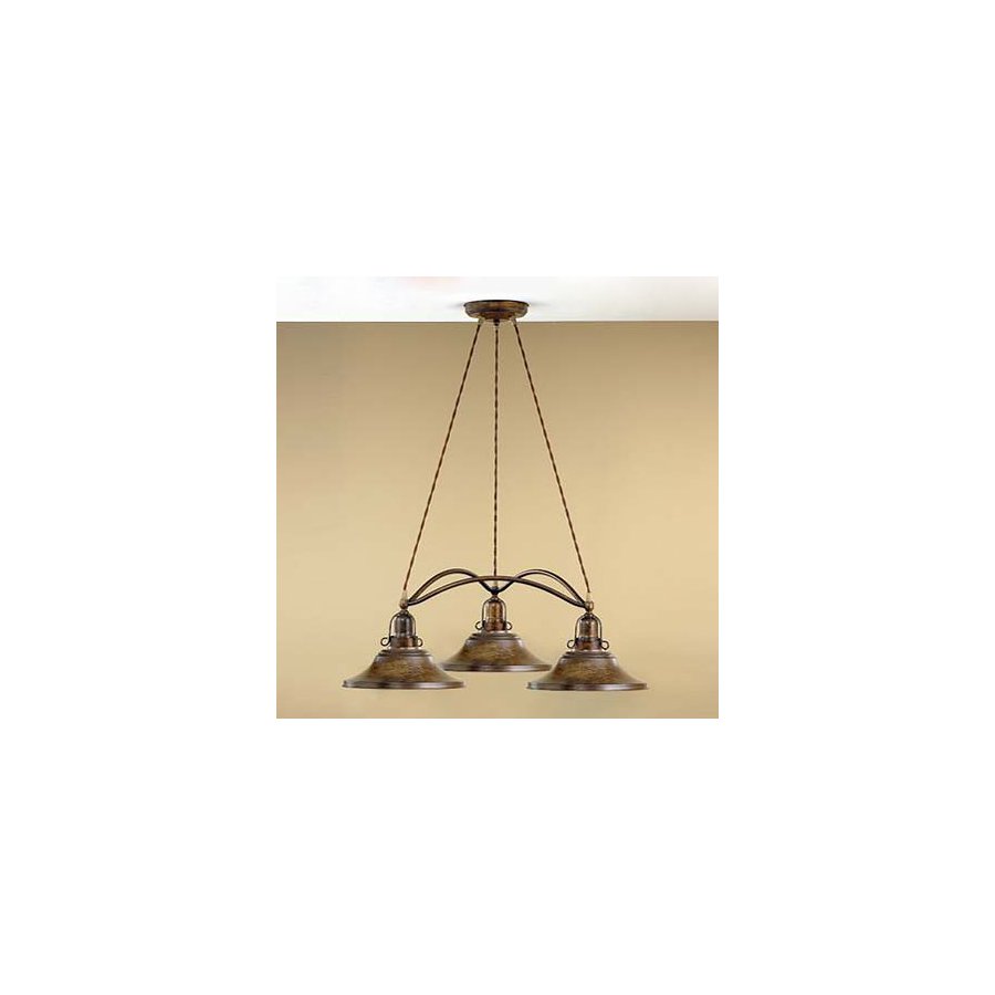 Lustrarte Charleston 3 Light Earth Chandelier