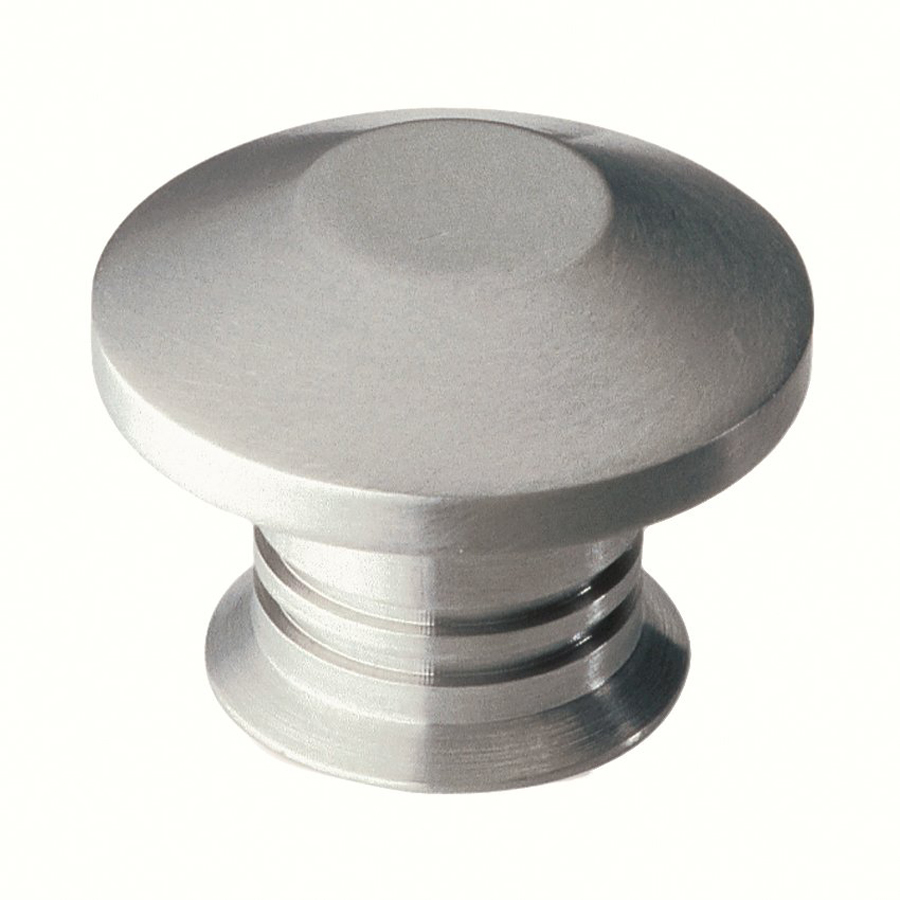 Siro Designs 1 3/8 in Stainless Steel Round Cabinet Knob