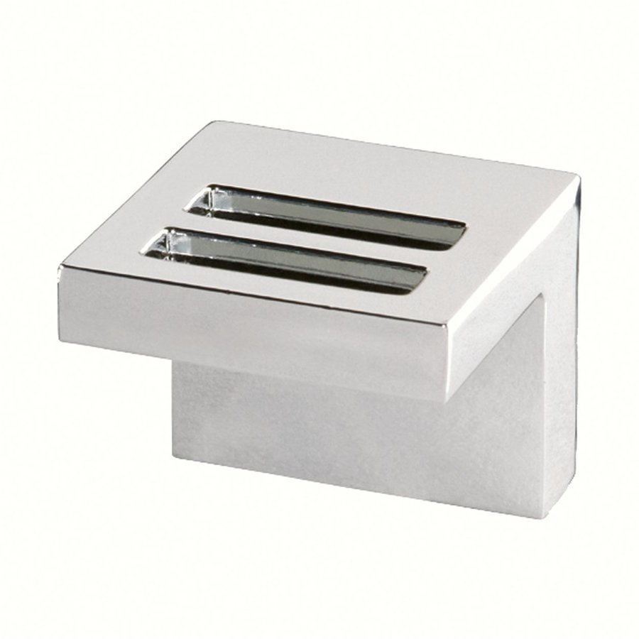 Siro Designs Chrome Milan Square Cabinet Knob