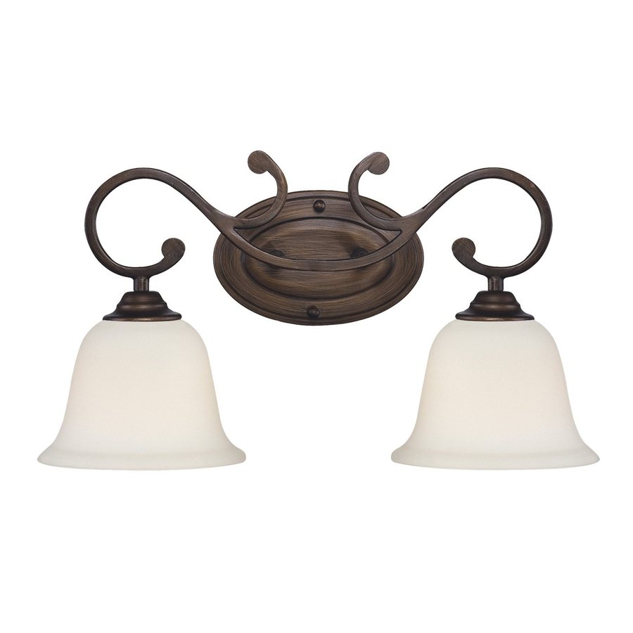 Millennium Lighting 2 Light Rubbed Bronze Bathroom Vanity Light