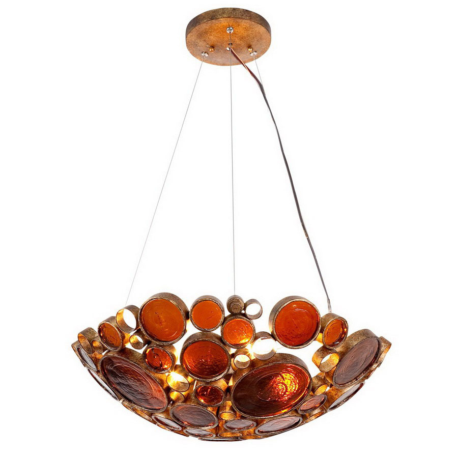 Varaluz Fascination 20 in W Kolorado Pendant Light with Shade