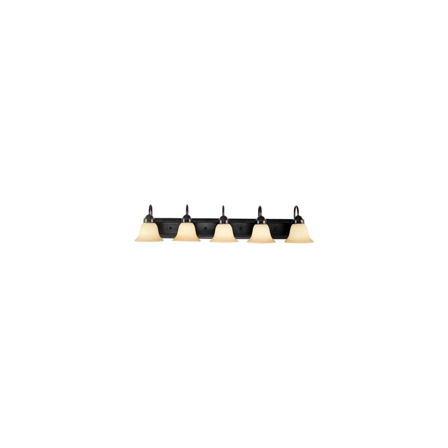 Volume International 5 Light Minster Antique Bronze Bathroom Vanity Light