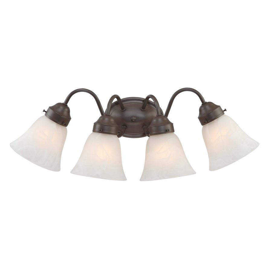 Volume International 4 Light Barcelona Antique Bronze Bathroom Vanity Light