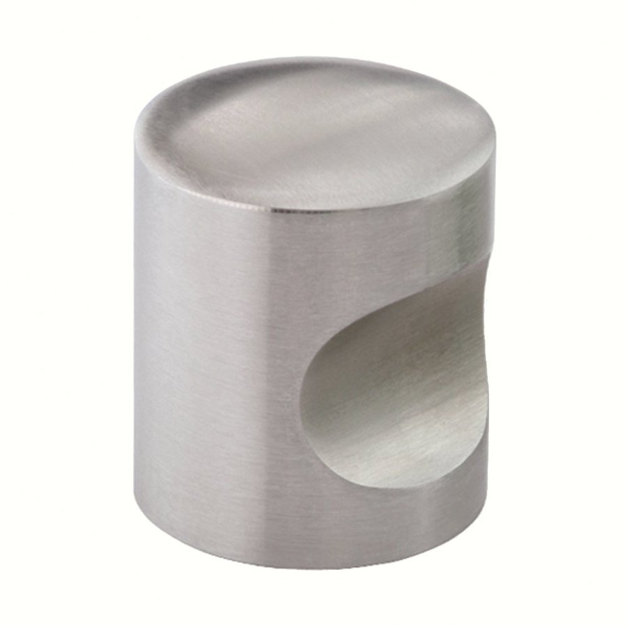 Siro Designs 1 in Stainless Steel Round Cabinet Knob