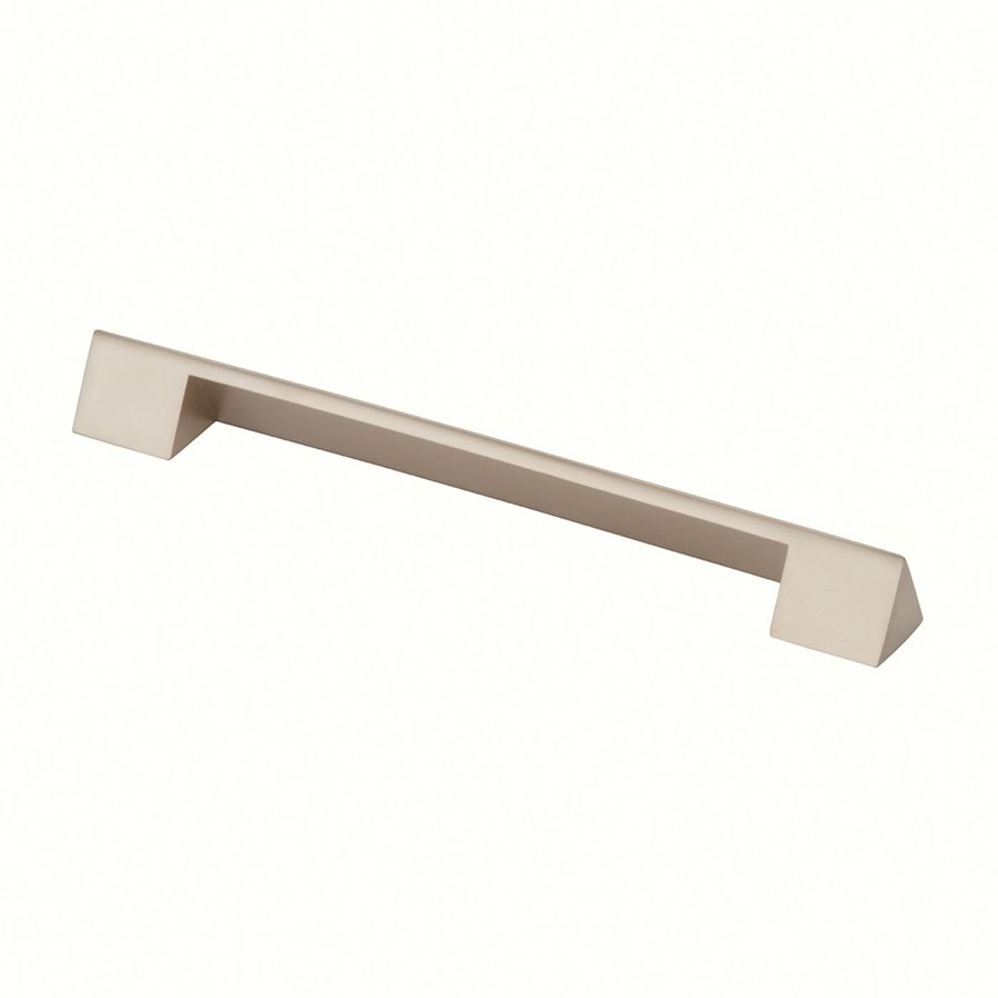 Siro Designs 5 in Center To Center Matte Nickel Belina Rectangular Cabinet Pull