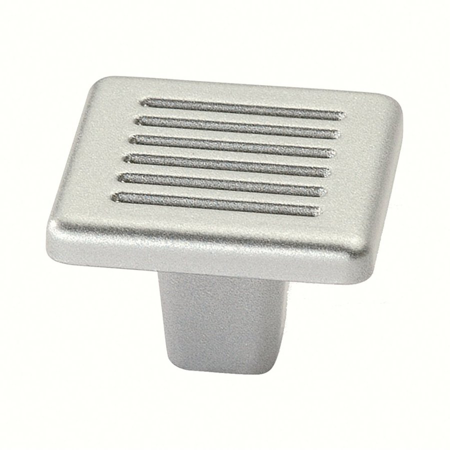 Siro Designs Savannah Matte Aluminum Square Cabinet Knob