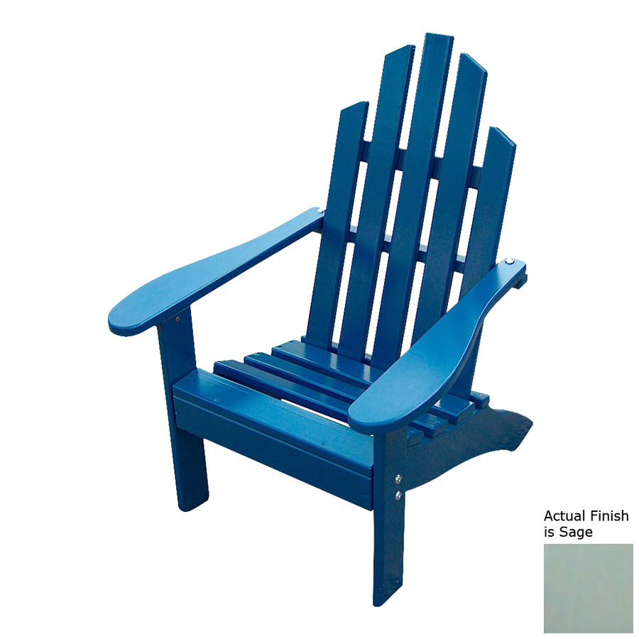 Prairie Leisure Design Sage Wood Adirondack Chair
