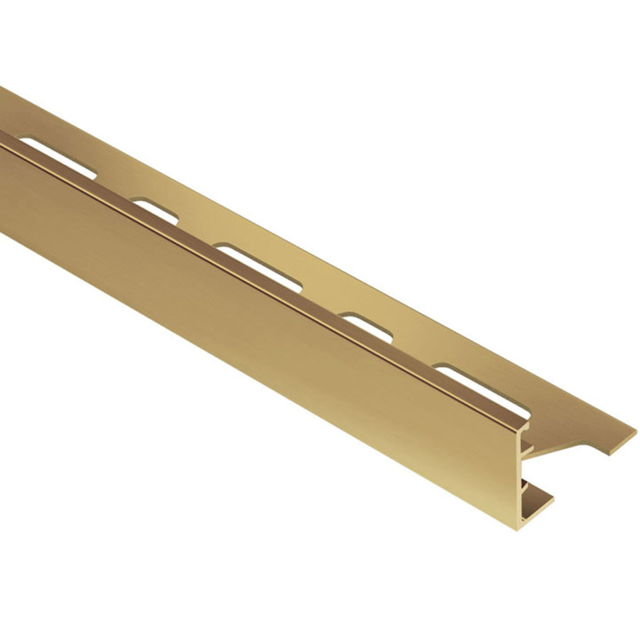 Schluter Systems 1 in Brass Edge Trim