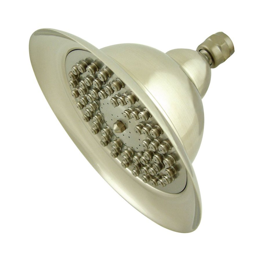 Elements of Design Vintage 6 in 2.5 GPM (9.5 LPM) Satin Nickel Showerhead