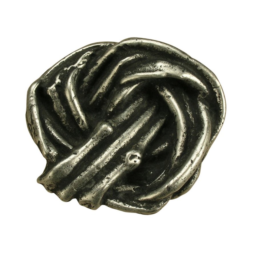 Anne at Home Gardening and Flowers Pewter Matte Novelty Cabinet Knob