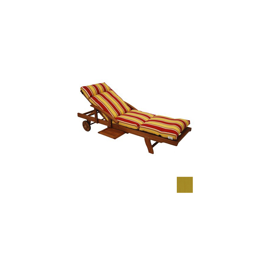 Blazing Needles Sandstone Patio Chaise Lounge Cushion