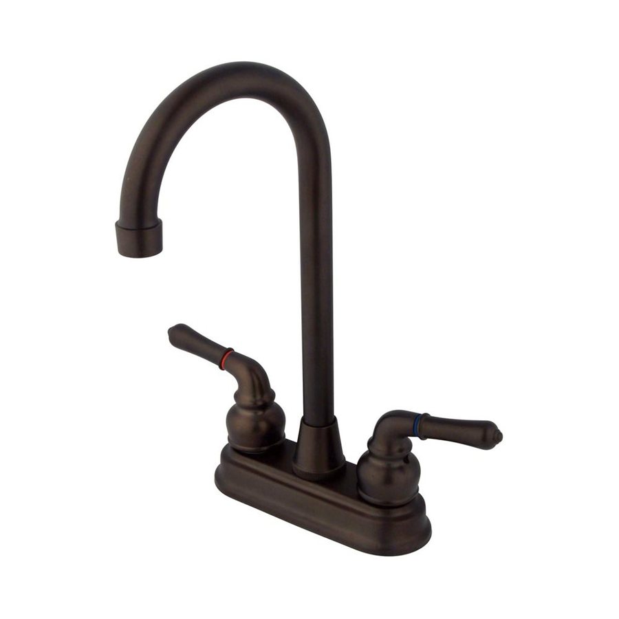 Elements of Design Magellan Oil Rubbed Bronze 2 Handle Bar Faucet