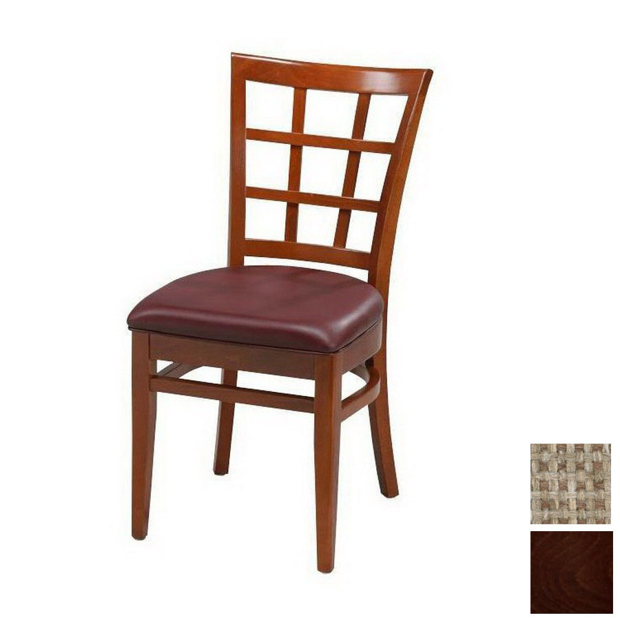 Regal Seating Set of 2 Dark Walnut Side Chairs